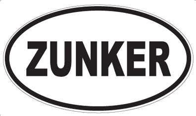 ZUNKER - Oval Magnet
