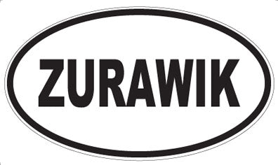 ZURAWIK - Oval Magnet