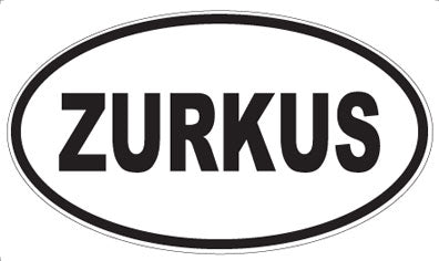ZURKUS - Oval Magnet