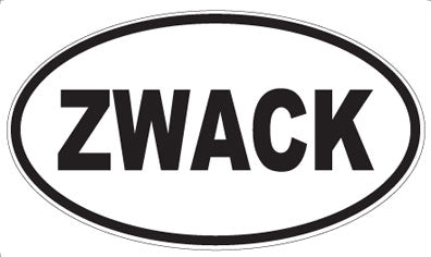 ZWACK - Oval Magnet