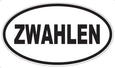 ZWAHLEN - Oval Magnet