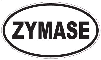 ZYMASE - Oval Sticker
