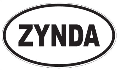 ZYNDA - Oval Magnet